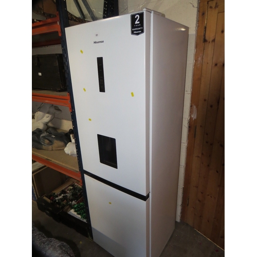 582 - A Hisense fridge freezer