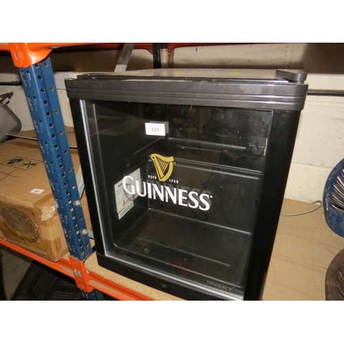 585 - A table top Guinness drinks fridge / cooler