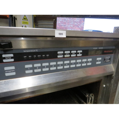 595 - A Merrychef industrial cafe oven