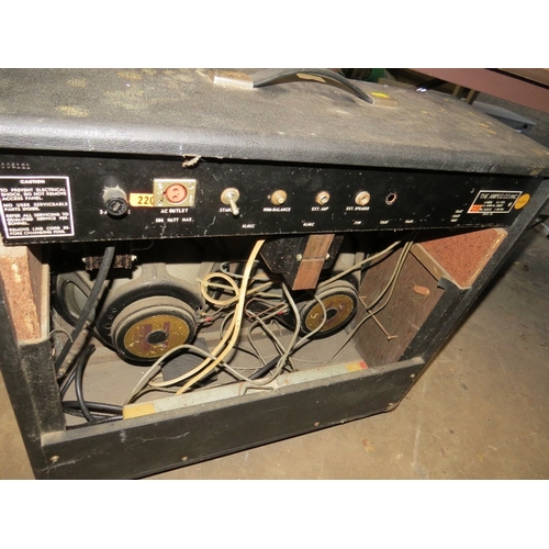 619 - An Ampeg mobile speaker amplifier