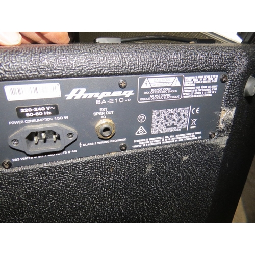 620 - An Ampeg BA210 speaker amplifier