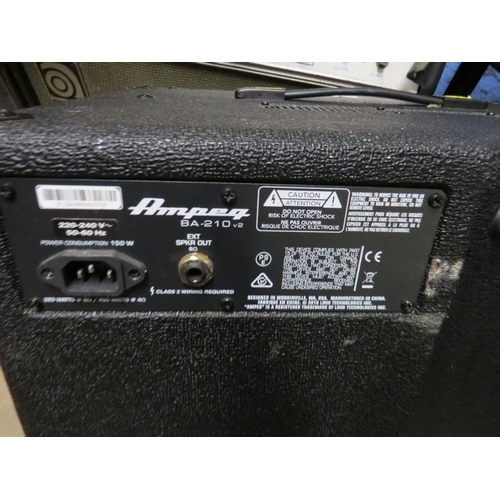 620 - An Ampeg BA210 speaker amplifier