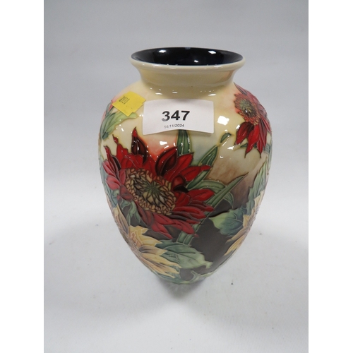 347 - A Old Tuptonware ware floral vase