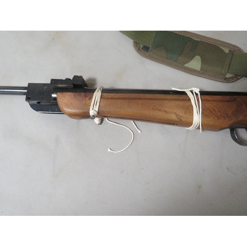 504 - A Wembley Hawk MKII rifle A/F with carry case