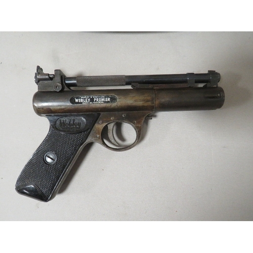 522 - A Webley & Scott Ltd., Webley Premier air pistol