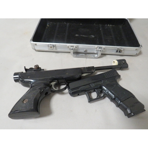 525 - A R072 CAL.177 air pistol plus another (2)