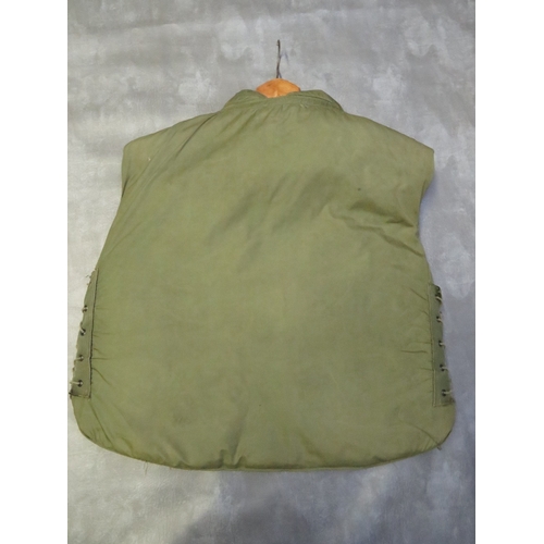 130 - A US M69 FLAK JACKET, with zipped front