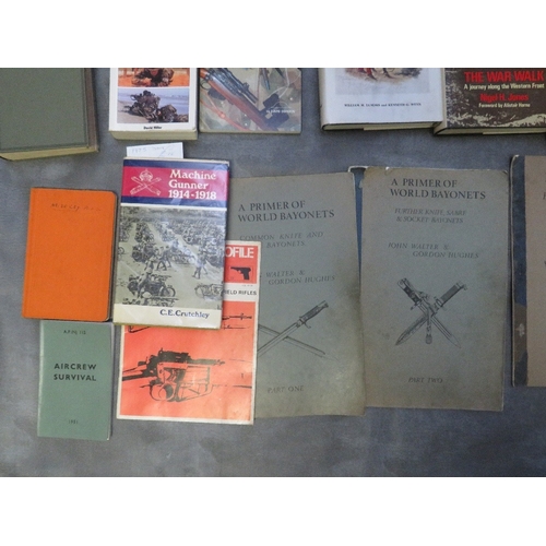 192 - A BOX OF MILITARY INTEREST AND REFERENCE BOOKS, to include 'D-Day Paratroopers by Jean Bouchery', 'T... 