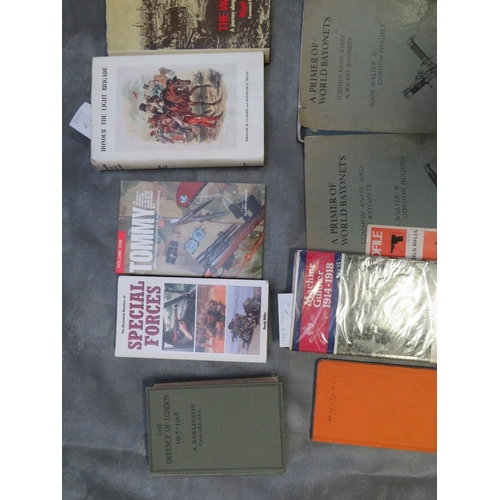 192 - A BOX OF MILITARY INTEREST AND REFERENCE BOOKS, to include 'D-Day Paratroopers by Jean Bouchery', 'T... 