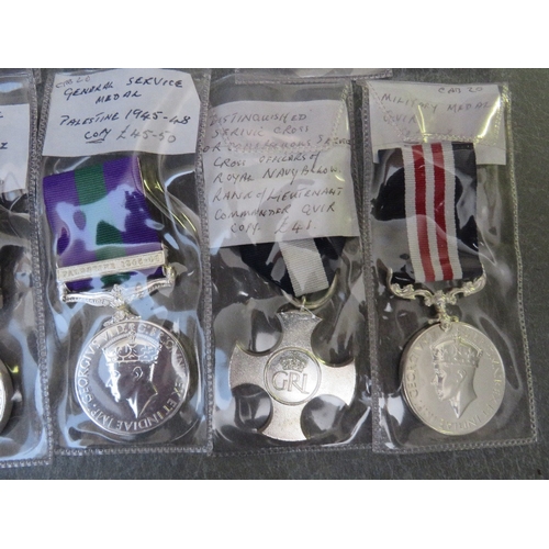 197 - A COLLECTION OF REPLICA MEDALS, to include gallantry and campaign types (10)