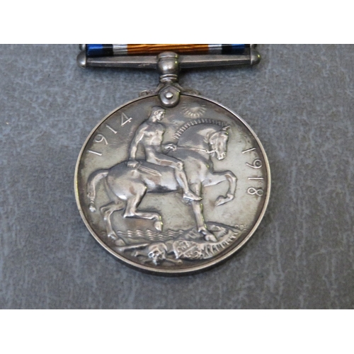 202 - WW2 BRITISH WAR MEDAL, named to  F.12466 M. S. WEBB A.M.I.R.N.A.S. in card box of issue