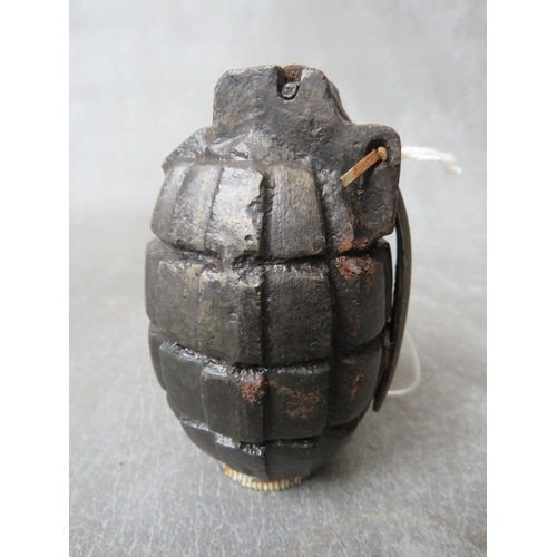 245 - A WWI BRITISH No. 5 MILLS BOMB, rifle grenade (Inert)