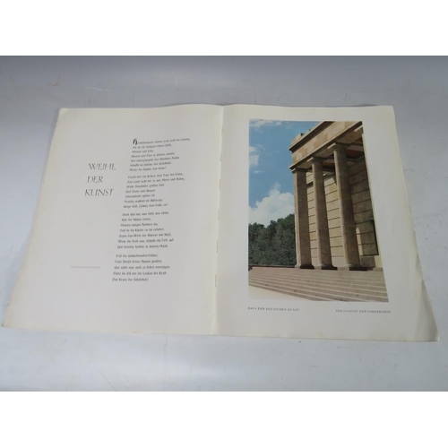 372 - A RARE FIRST LARGE FORMAT EDITION OF THE NAZI ART MAGAZINE DIE KUNST IM DRITTEN REICH, (THE ARTS IN ... 