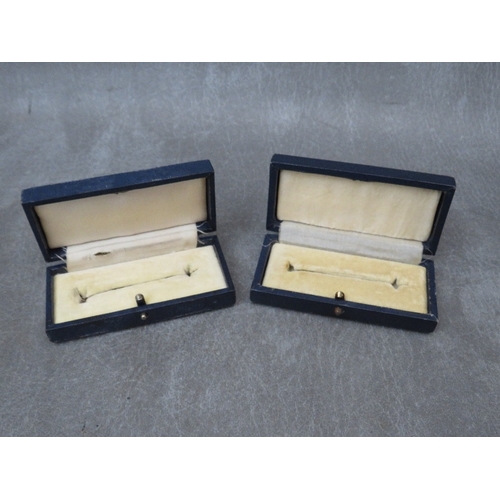 274 - GERMAN WWII LUFTWAFFE BOXES FOR COMBAT BADGES (Boxes empty) (2)