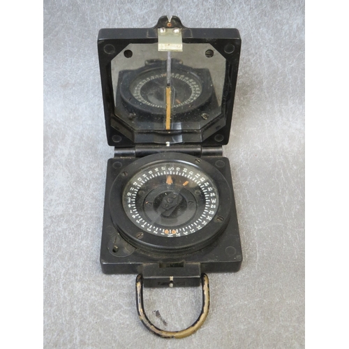 290 - TWO BRITISH WW2 MARCHING COMPASSES