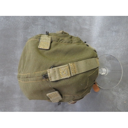 320 - A US ARMY AIR CORPS FLYING HELMET A.9., and a pair of ear protectors