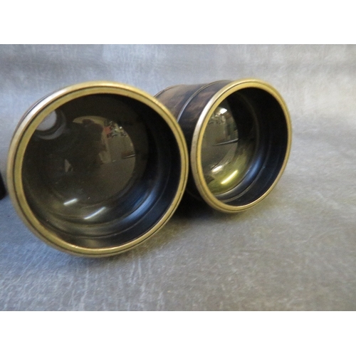 364 - TWO PAIRS OF EARLY 20th CENTURY FIELD GLASSES (2)