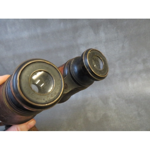 364 - TWO PAIRS OF EARLY 20th CENTURY FIELD GLASSES (2)