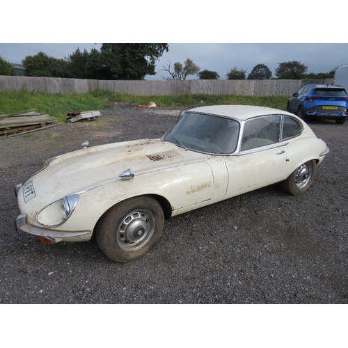 1183 - A 1972 JAGUAR SERIES 3, 5.3L E-TYPE CAR, registration number 3 PVT included, approximate mileage 78,... 