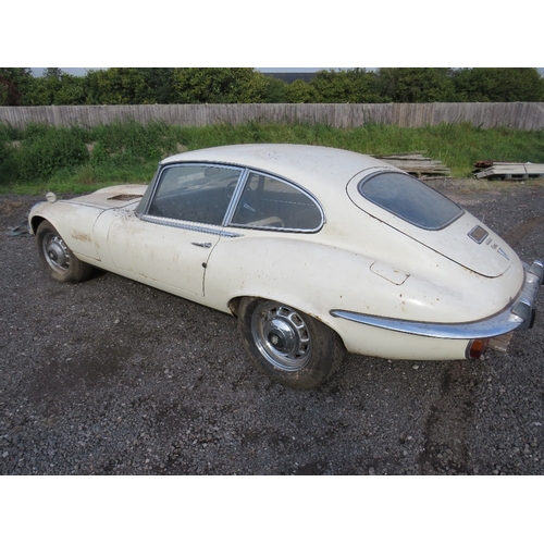 1183 - A 1972 JAGUAR SERIES 3, 5.3L E-TYPE CAR, registration number 3 PVT included, approximate mileage 78,... 