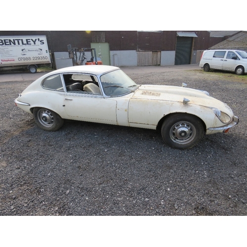 1183 - A 1972 JAGUAR SERIES 3, 5.3L E-TYPE CAR, registration number 3 PVT included, approximate mileage 78,... 