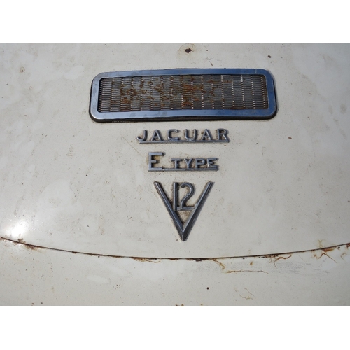 1183 - A 1972 JAGUAR SERIES 3, 5.3L E-TYPE CAR, registration number 3 PVT included, approximate mileage 78,... 