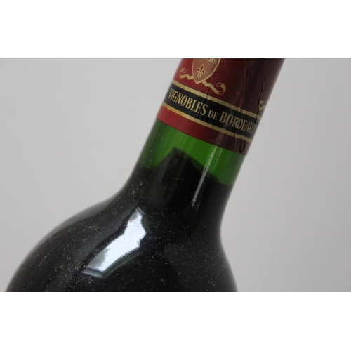 888 - 5 BOTTLES OF PAUILLAC AND POMEROL BORDEAUX RED WINES CONSISTING OF 1 BOTTLE OF CHATEAU LES HAUTS DE ... 