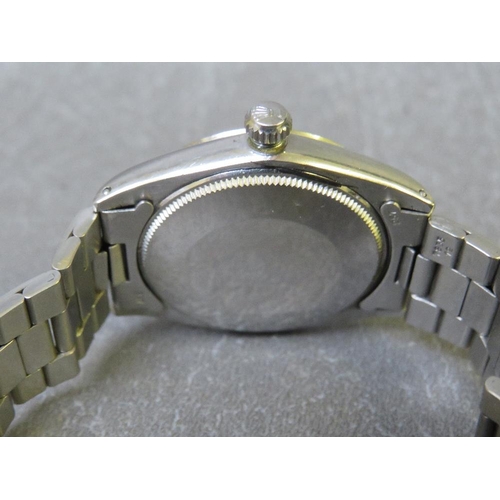 741 - ROLEX - A STAINLESS STEEL 1960s OYSTER PERPETUAL AIR KING WRISTWATCH, Ref. 5500, No. 13E817, white d... 