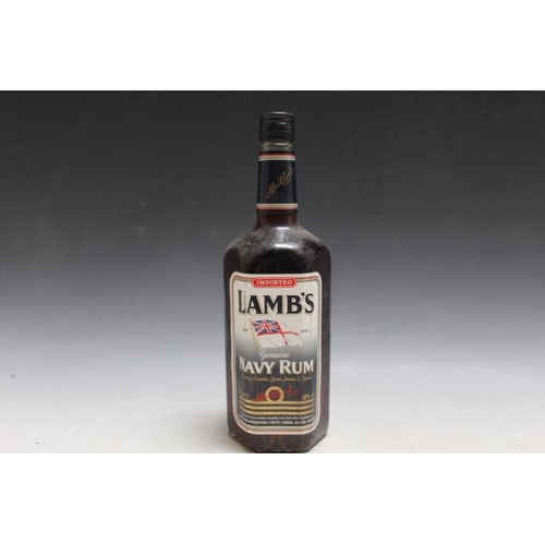 922 - A VINTAGE 1 LITRE BOTTLING OF LAMB'S NAVY RUM