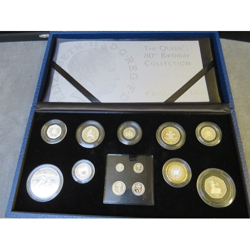 769 - QEII ROYAL MINT SILVER PROOF COIN SETS, 2006, 2008, 2010 and 2011, in cases of issue with COA's