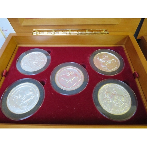 771 - TWO ROYAL MINT GREAT SEALS OF THE REALM SET IN SILVER, both in cases of issue with COAs (2 sets)