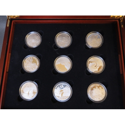 772 - ROYAL MINT CASED SETS, consisting of 2008 90th Anniversary of WWI (in silver), 2008 History of The R... 