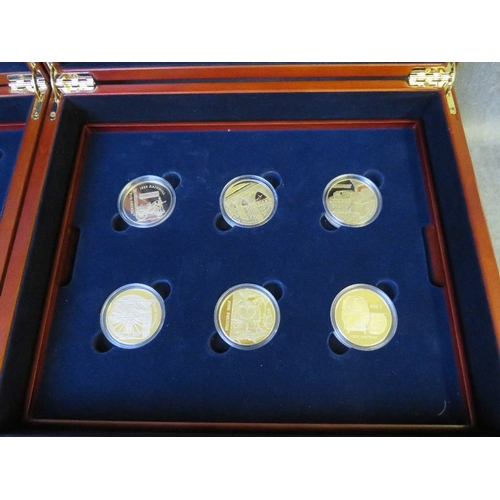 772 - ROYAL MINT CASED SETS, consisting of 2008 90th Anniversary of WWI (in silver), 2008 History of The R... 