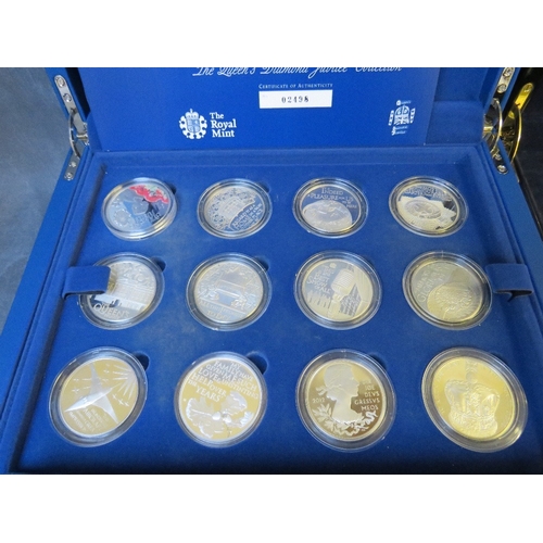 774 - ROYAL MINT CASED SETS, consisting of 2006/7 Bermuda Shipwrecks (in gold highlighted silver), 2012/13... 