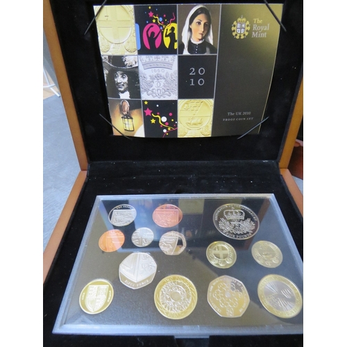 776 - A COLLECTION OF ROYAL MINT EXECUTIVE PROOF SETS, 2006, 2007, 2008, 2010 and 2011, along with a 2012 ... 