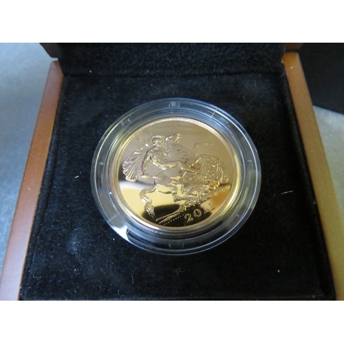 787 - QEII 2011 GOLD PROOF FIVE POUND COIN, in case of issue with COA