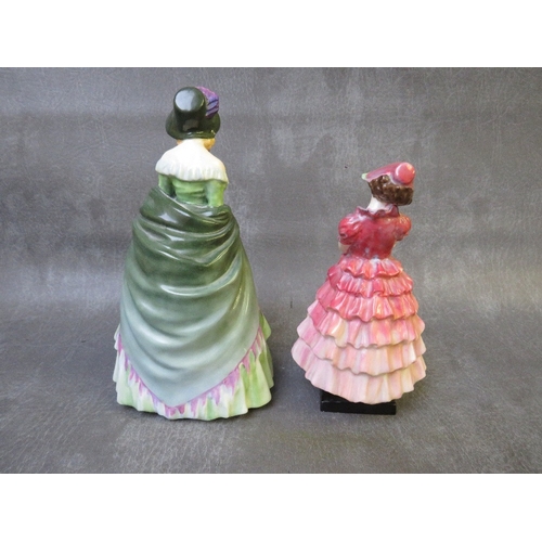 1010 - A ROYAL DOULTON 'MASIE' FIGURINE HN1619, and 'A Victorian Lady' figure HN1452 (2) S/D