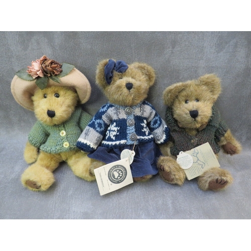 569 - A COLLECTION OF VINTAGE BOYD COLLECTORS BEARS, varying sizes to include Granny B.Bear, Nadia Berrima... 