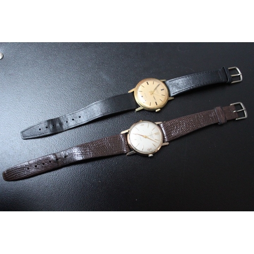 728 - SUMMIT 17 JEWELS INCABLOC WATCH, Dia. 2.5 cm, together with a Kendal & Dent 21 jewels watch, Dia. 2.... 