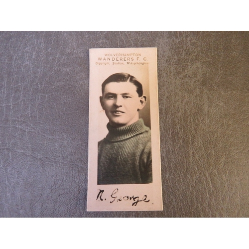 515 - FOUR 1924 WOLVERHAMPTON WANDERERS PLAYERS PAULTON WOLVES & OFFICIALS FOOTBALL TRADE CARDS, comprisin... 