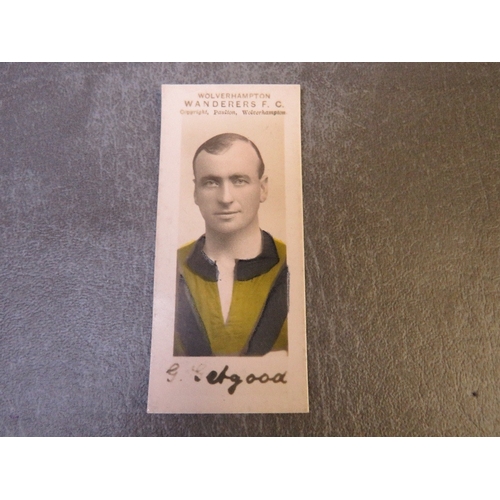 515 - FOUR 1924 WOLVERHAMPTON WANDERERS PLAYERS PAULTON WOLVES & OFFICIALS FOOTBALL TRADE CARDS, comprisin... 