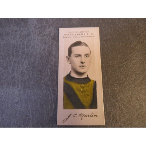 517 - FOUR 1924 WOLVERHAMPTON WANDERERS PLAYERS PAULTON WOLVES & OFFICIALS FOOTBALL TRADE CARDS, comprisin... 