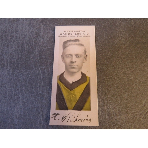 518 - FOUR 1924 WOLVERHAMPTON WANDERERS PLAYERS PAULTON WOLVES & OFFICIALS FOOTBALL TRADE CARDS, comprisin... 