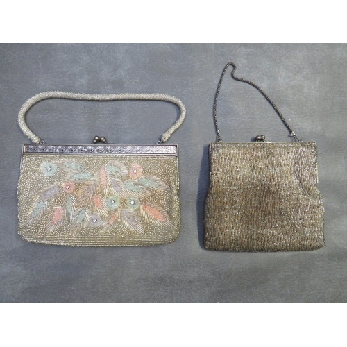 534 - A COLLECTION OF EARLY TO MID 20TH CENTURY VINTAGE EVENING BAGS, various styles and periods, comprisi... 