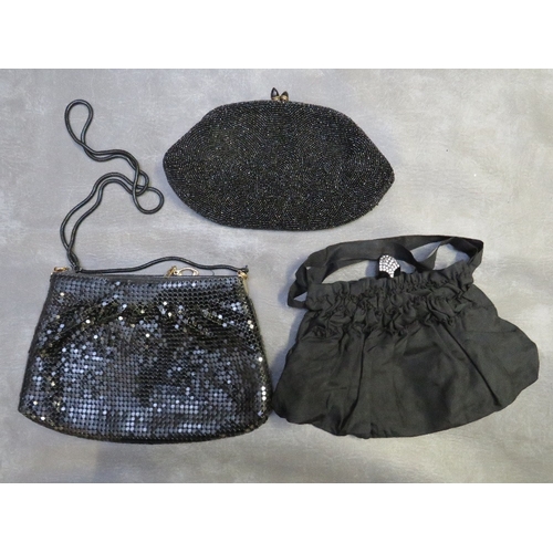 535 - A COLLECTION OF EARLY TO MID 20TH CENTURY VINTAGE EVENING BAGS, various styles and periods, to inclu... 