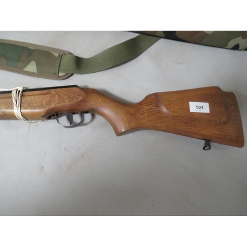 332 - A Wembley Hawk MKII rifle A/F with carry case