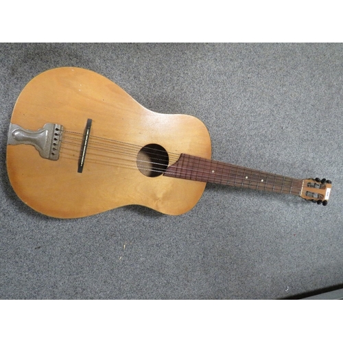 320 - A vintage acoustic guitar