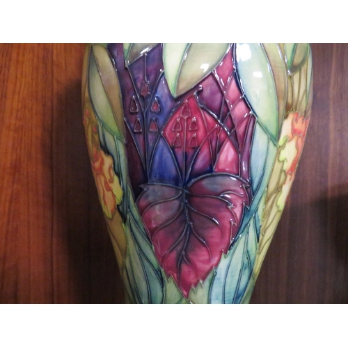 354 - A Moorcroft Rainforest lamp