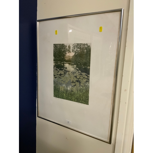 4 - Graham Evernden - Water Lillies - A signed etching No 104/200