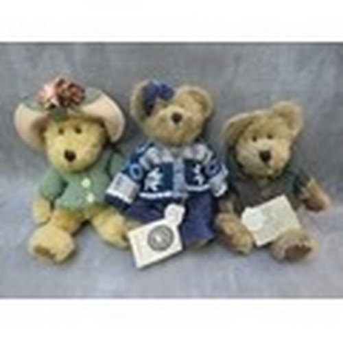 334 - A COLLECTION OF VINTAGE BOYD COLLECTORS BEARS, varying sizes to include Granny B.Bear, Nadia Berrima... 